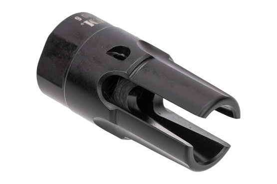 BCM AR-15 BCMGUNFIGHTER Compensator Mod 6 has an open tine design that reduces flash